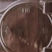 Контейнер одноразовый с неразъёмной крышкой ПР-ПК62С2, 2 секции, пластик, 18.8&times;13.8 см, прозрачный