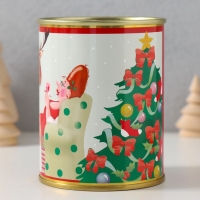 Подарочные носки в банке &laquo;Уютных вечеров&raquo;, (внутри носки махровые женские)