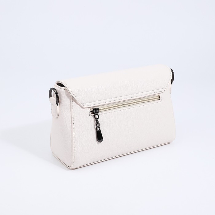 Сумка-мессенджер на магните, цвет белый Сумка-мессенджер на магните, цвет белый