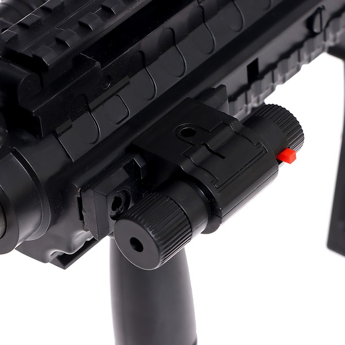 Детское оружие Автомат пневматический «М4А4», с лазером и фонариком Детское оружие Автомат пневматический «М4А4», с лазером и фонариком