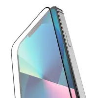 Защитное стекло Hoco A26, для iPhone 13 Pro Max,с защитной сеткой для микрофона,черная рамка