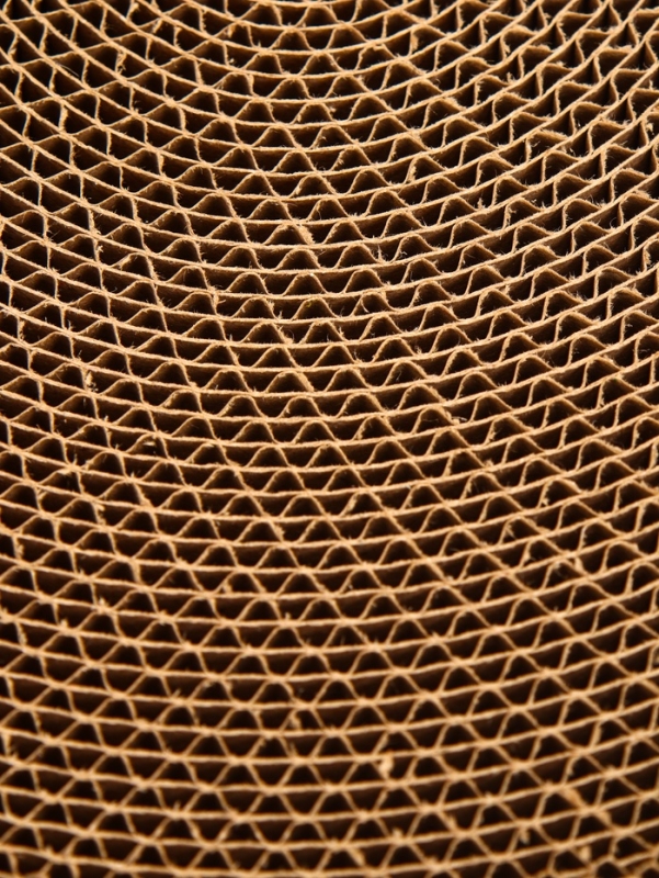 Когтеточка-лежанка Когтеточка-лежанка "Пижон" из гофрокартона с кошачьей мятой "НЛО", 40 х 8 см