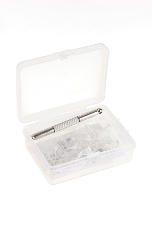 Набор инструментов для ремонта очков отвертка, винты, носоупоры 20 шт.