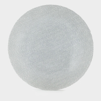 Тарелка подстановочная "Cotton" 33 см, цвет серебристый