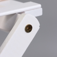 Подставка для цветов Greengo, 4 полки, 50 &times; 25 &times; 68 см, напольная, бамбук, белая