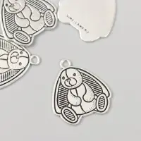 Декоративный элемент для творчества &laquo;Арт Узор. Милый зайка&raquo;, 2.5&times;2.6 см