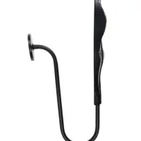 Крючок для штор CAPPIO KS040, цвет черный с золотом, набор 2 шт