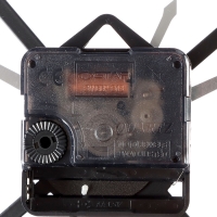 Часы настенные интерьерные &laquo;Гармошка&raquo;, плавный ход, d-40 см, черные