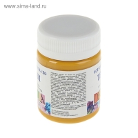 Краска по ткани, банка 50 мл, ЗХК Decola, Охра светлая 4128206, (акриловая на водной основе) Краска по ткани, банка 50 мл, ЗХК Decola, Охра светлая 4128206, (акриловая на водной основе)