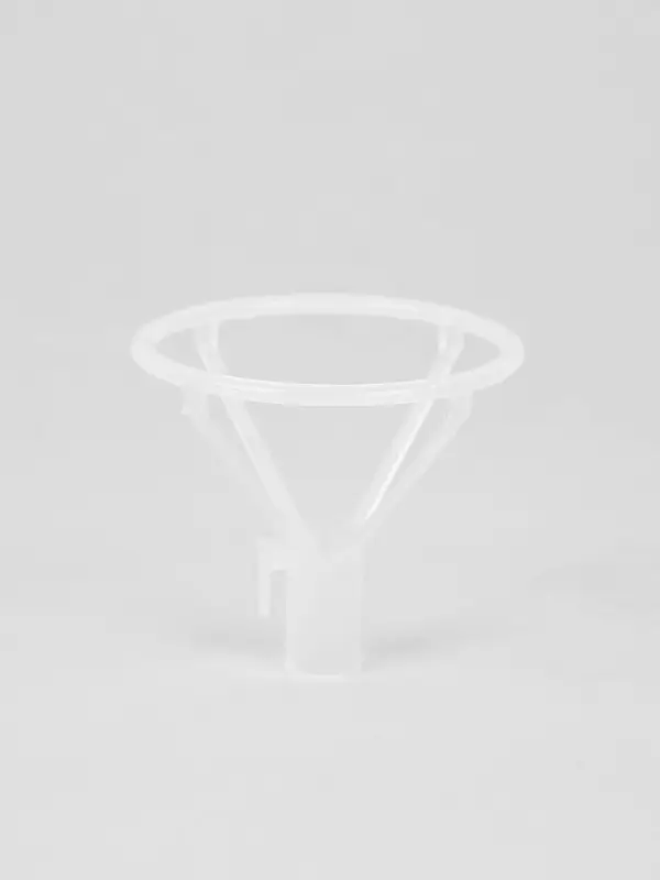 Держатель-зажим для шаров D 10 мм, цвет прозрачный, набор 50 штук