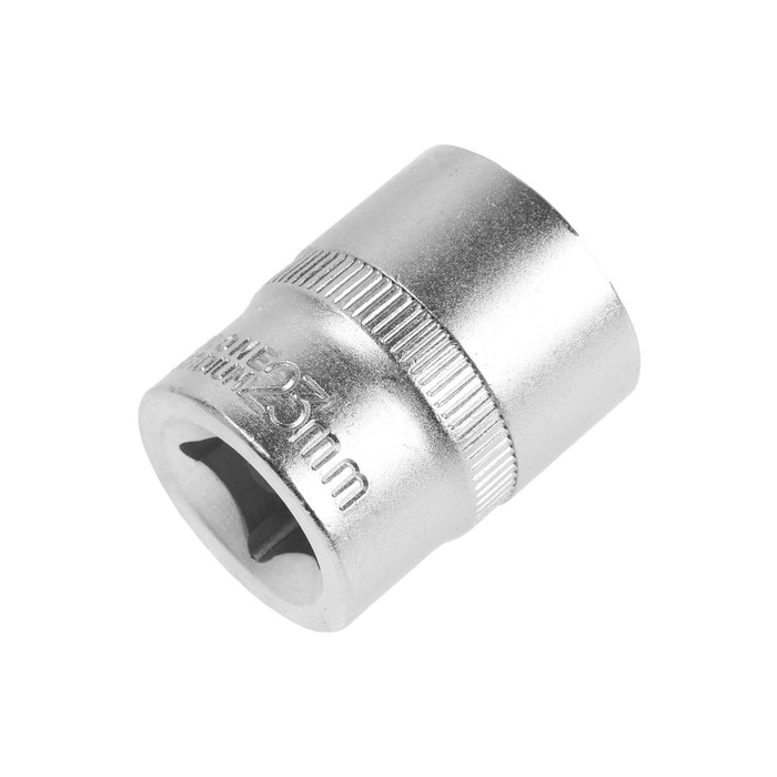 Головка торцевая шестигранная ТУНДРА, под квадрат 1/2 Головка торцевая шестигранная ТУНДРА, под квадрат 1/2", 23 мм, CrV