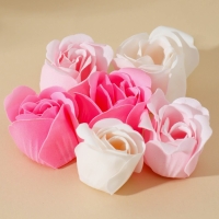 Мыло лепестковое &laquo;В этот весенний день&raquo;, 6 шт, аромат цветочный, ЧИСТОЕ СЧАСТЬЕ