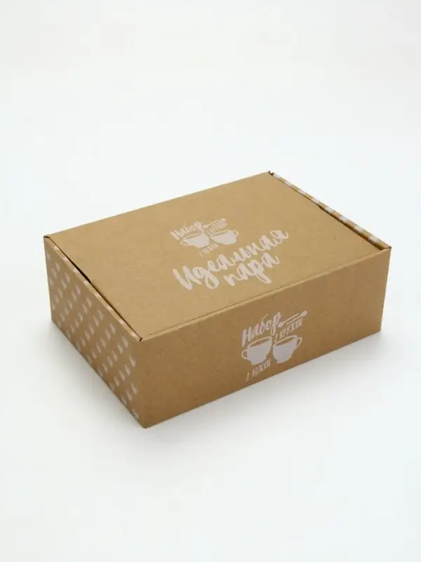 Кружки керамические парные &laquo;Мистер и Миссис&raquo;, 2 шт. по 180 мл., ложка 2 шт.