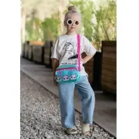 Сумка детская текстильная &laquo;Котята&raquo;, 2 кармана, 22&times;14&times;6 см