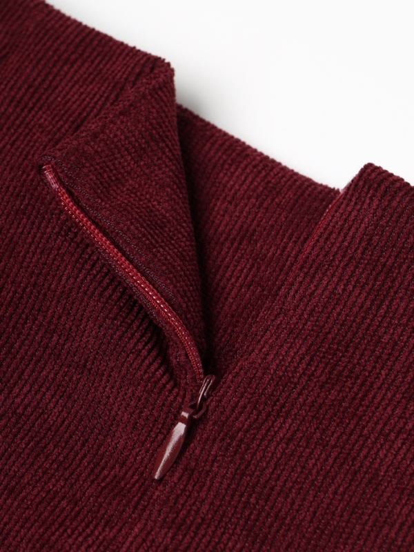 Юбка с разрезом женская, MINAKU, цвет бордовый, размер 48