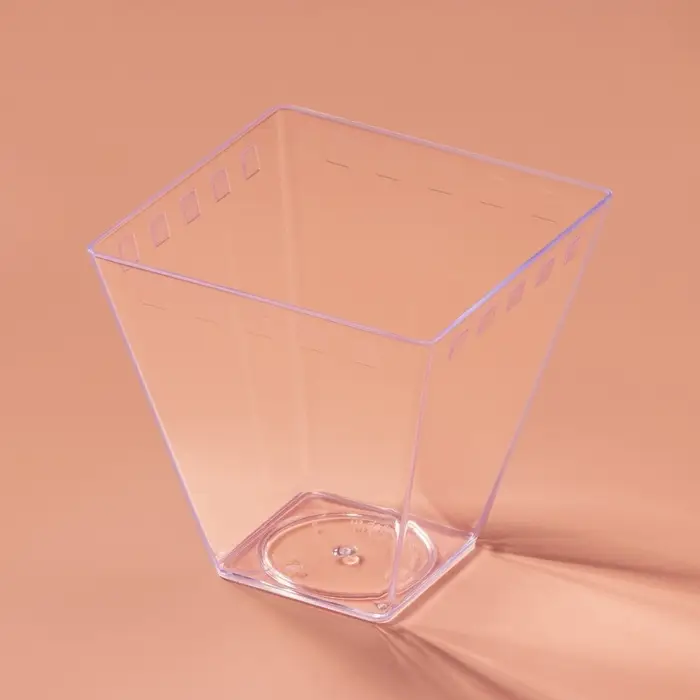 Форма пластиковая одноразовая для фуршета &laquo;Брюссель&raquo;, 150 мл, прозрачая