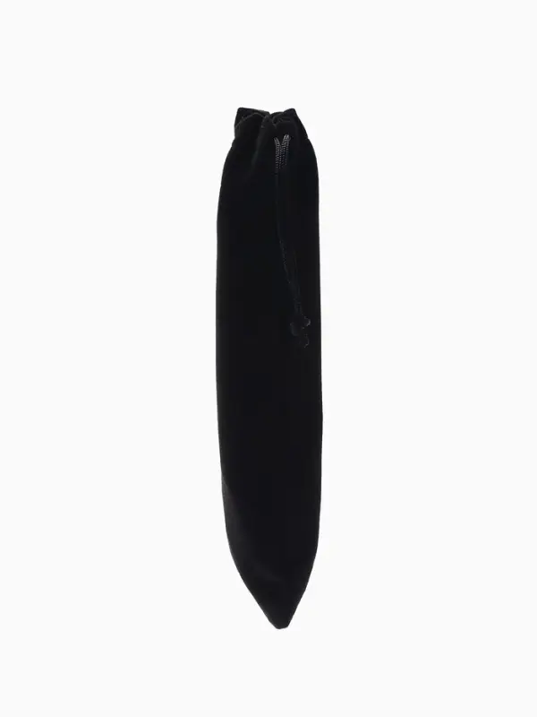 Мешочек подарочный, 6&times;18 см, чёрный