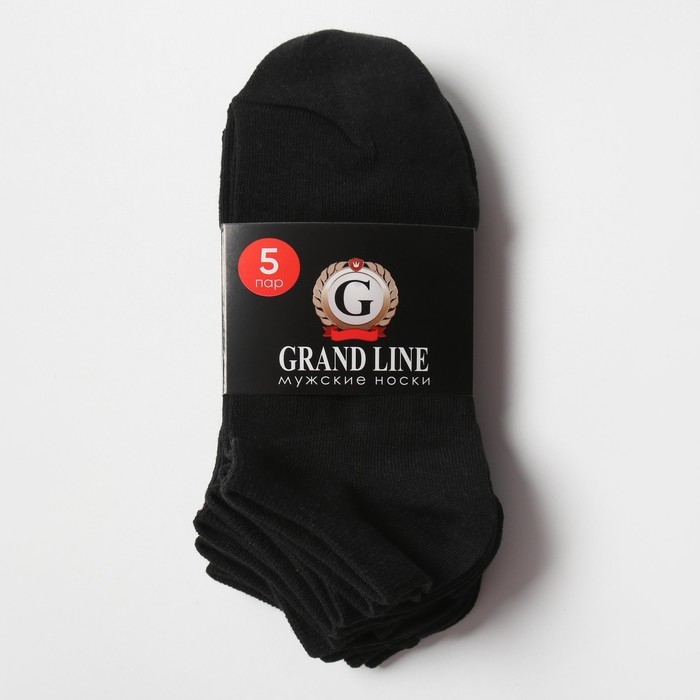 Набор мужских носков (5 пар), размер 25 Набор мужских носков (5 пар), размер 25