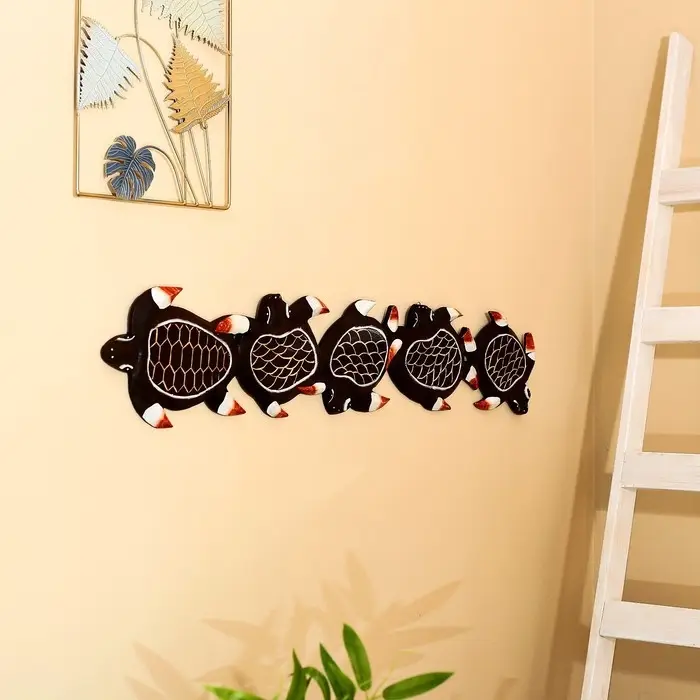 Панно настенное "Черепашки" 17х1,5х100 см