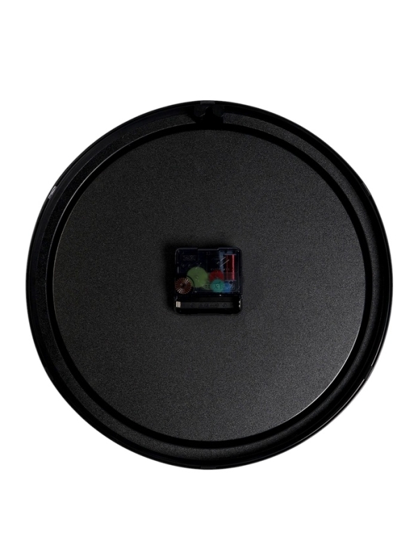 Часы настенные, интерьерные "Классика", d-30 см, со стеклом, черные