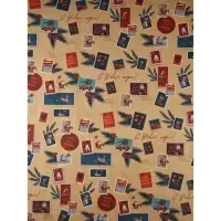 Набор упаковочной бумаги &laquo;Зимние истории&raquo;,4 листа, 70 &times; 100 см