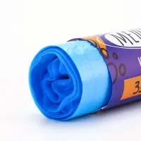 Мешки для мусора 35 л, ПНД толщина 20 мкм, 20 шт в рулоне, цвет синий