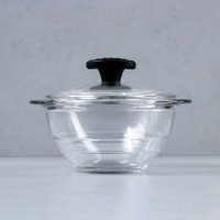 Кастрюля для микроволновой печи стеклянная &laquo;Дорна&raquo;, 1 л, Иран