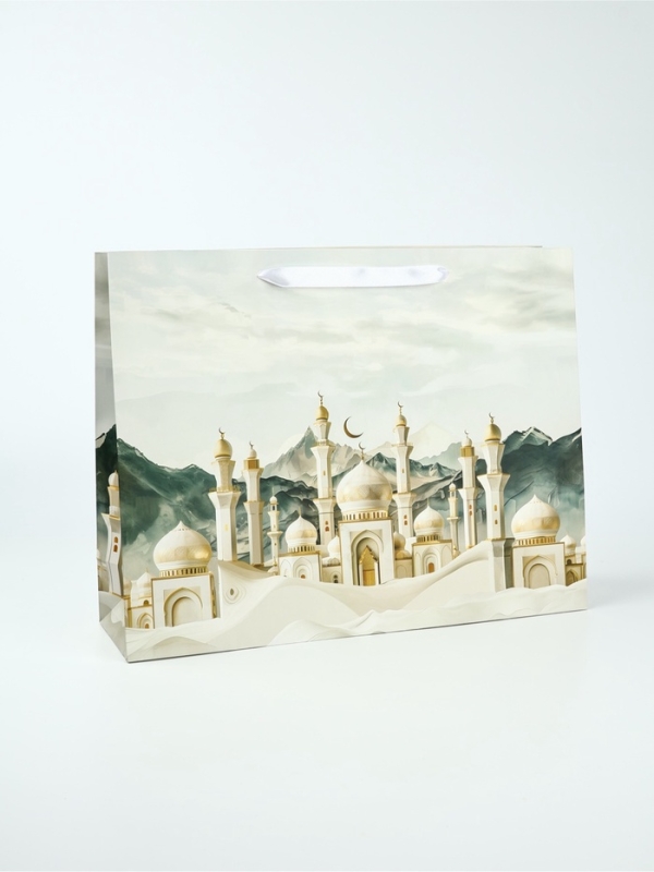 Пакет подарочный на Рамадан &laquo;Священный праздник&raquo;, L, 31 &times; 40 &times; 11,5 см