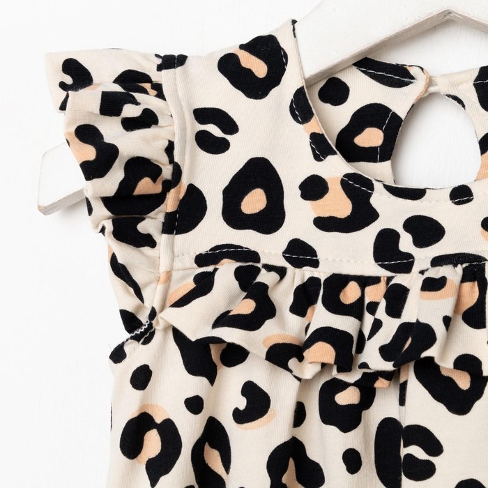 Платье детское с рюшей KAFTAN Платье детское с рюшей KAFTAN "Trendy" размер 30 (98-104)