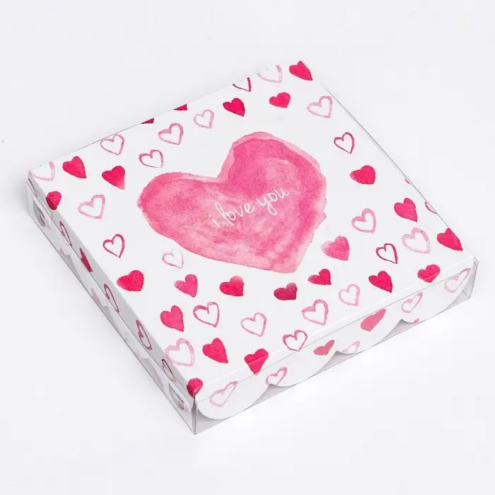 Коробка для печенья, &laquo;Любовь&raquo; 15&times;15&times;3 см