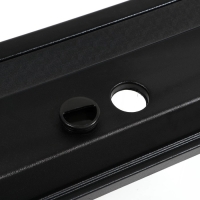 Аквариум "Прямоугольный" с крышкой, 85 литров, 72 x 31 x 38/44 см, чёрный