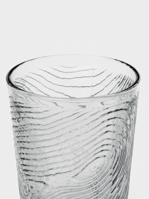 Стакан высокий "Барк" 360 мл, цвет зеленый