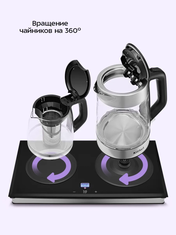 Чайный набор КТ-6776 чайник - 1.8 л