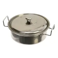 Набор металлической посуды "Вкусный ужин" 15 предметов