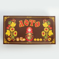 Русское лото настольная игра "Матрешка", бочонок 2.7 х 2.1 см, 24 карточки 21.4 х 7.9 см Русское лото настольная игра "Матрешка", бочонок 2.7 х 2.1 см, 24 карточки 21.4 х 7.9 см