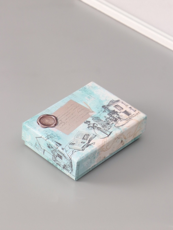 Сургучный набор "Зимний олень" печать, ручка, сургуч 12,5х10х3,6 см