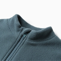 Комбинезон флисовый детский MINAKU цвет тёмно-серый, рост 116