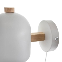 Бра 1668/1WT E27 40Вт белый 18х13х16 см