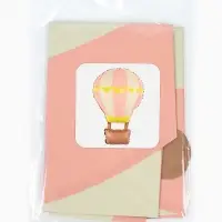 Воздушный шар фольгированный 34" "Воздушный шар" цвет розовый