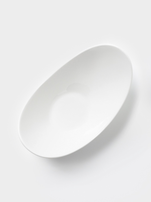 Салатник Hanna Kn&ouml;vell, 24.8&times;14.5&times;12 см, фарфор, белый