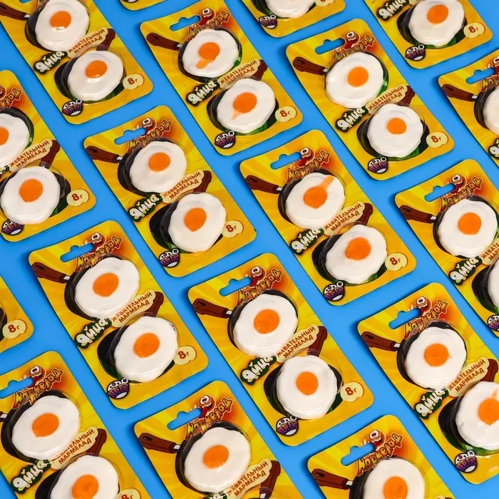 Мармелад жевательный &laquo;Яйца&raquo;, 8 г