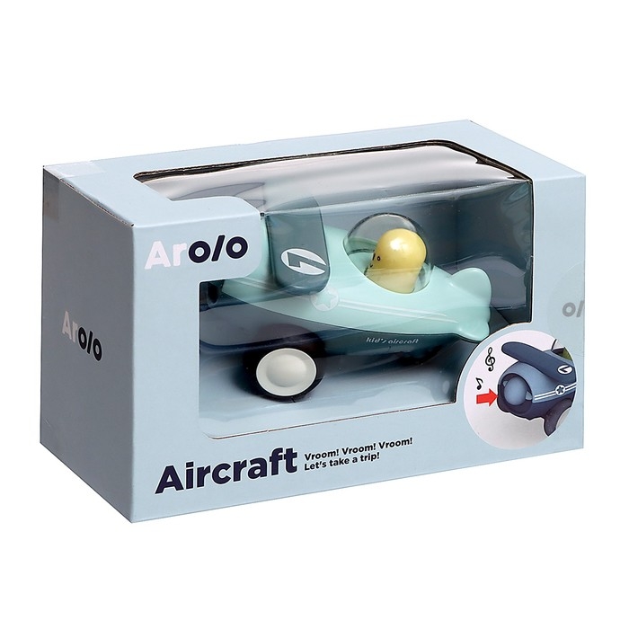 Самолет инерционный &laquo;Полёт&raquo;, свет, звук