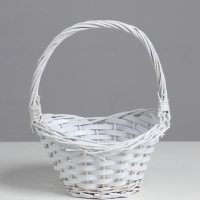 Набор корзин овальные 3 шт            27*21 см, высота 10/14 см, высота с ручкой 29 см, дно 16*16 см