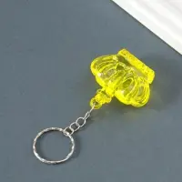 Брелок пластик "Корона" МИКС 4х4,4х1,5 см