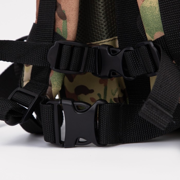 Рюкзак тактический, Taif, 30 л, отдел на молнии, наружный карман, цвет камуфляж/коричневый Рюкзак тактический, Taif, 30 л, отдел на молнии, наружный карман, цвет камуфляж/коричневый