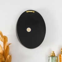 Панно интерьерное полистоун "Жук-олень" чёрный с золотом 15х3х19 см