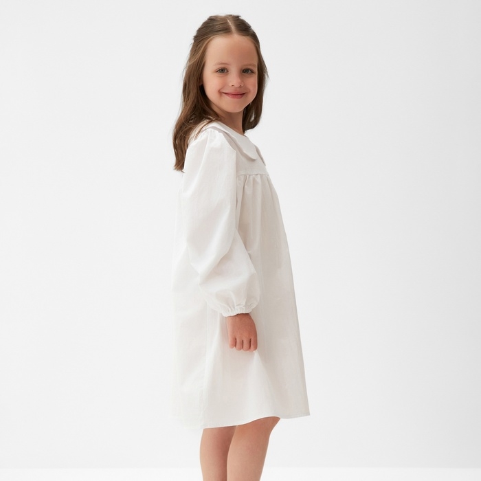 Платье для девочки MINAKU, цвет белый, рост 110 см