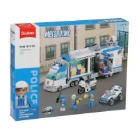 Конструктор Полиция  "Мобильный полицейский участок", 510 деталей