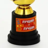 Наградная фигура &laquo;Лучший из лучших&raquo;, пластик, 13 х 6 х 5.1 см