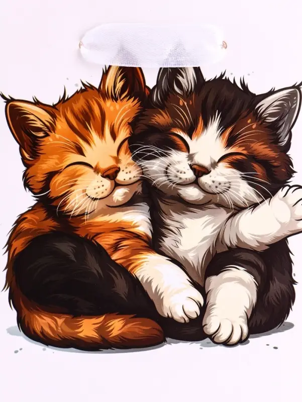 Пакет подарочный вертикальный &laquo;Обнимашки&raquo;, S 12&times;15&times;5.5 см